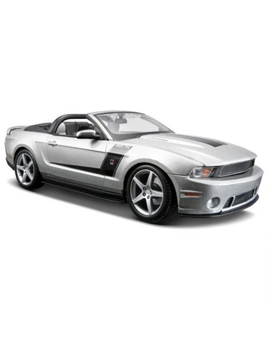 Maisto Ford Mustang Roush 427R 2010 1:18 Model Araba S/E Gri