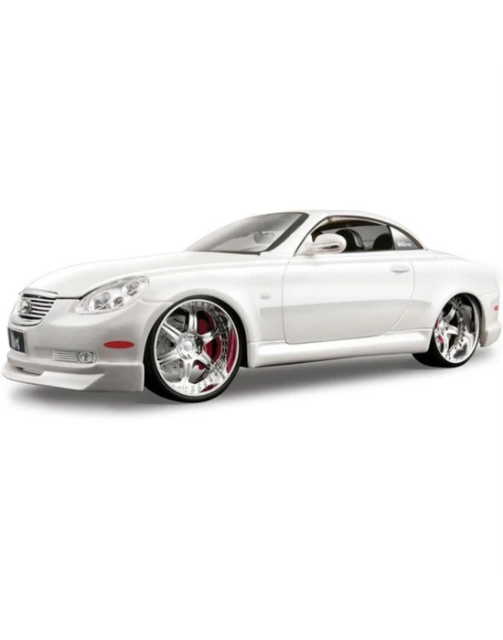 Maisto Lexus SC 430 Diecast 1:18 Model Araba AllStars Beyaz