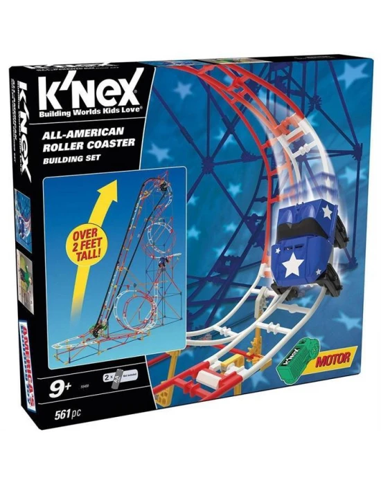 K’Nex All Star Adventure Roller Coaster Seti (Motorlu)Thrill Ride