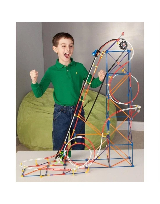 K’Nex All Star Adventure Roller Coaster Seti (Motorlu)Thrill Ride