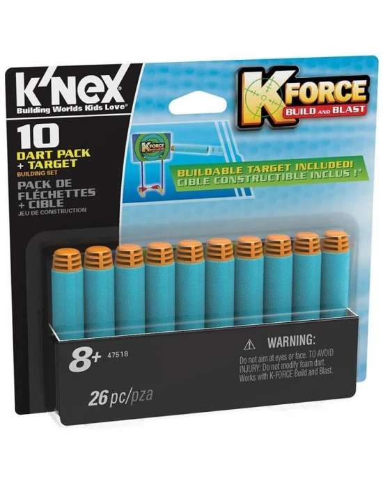 K’Nex K-Force Dart & 10 Mermi Seti Knex 47518