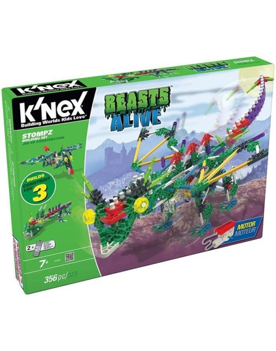 K’Nex Stompz Yapım Seti (Motorlu) Beasts Alive Knex 34485
