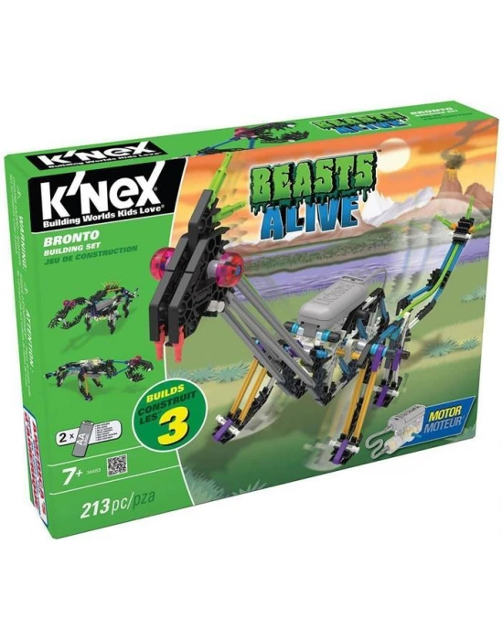 K’Nex Bronto Yapım Seti (Motorlu) Beasts Alive Knex 34483