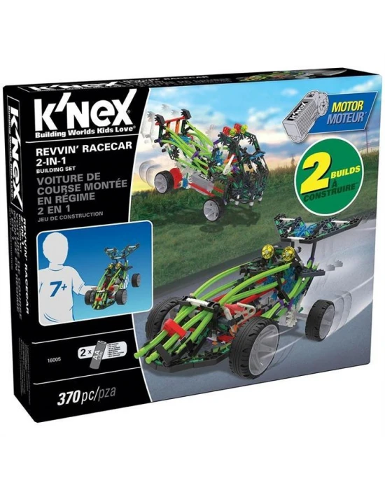 K’Nex Yarış Araçları 2 Model (Motorlu) Building Set Knex 16005