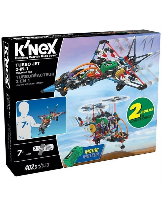 K’Nex Turbo Jet 2 Model (Motorlu) Building Set Knex 16004