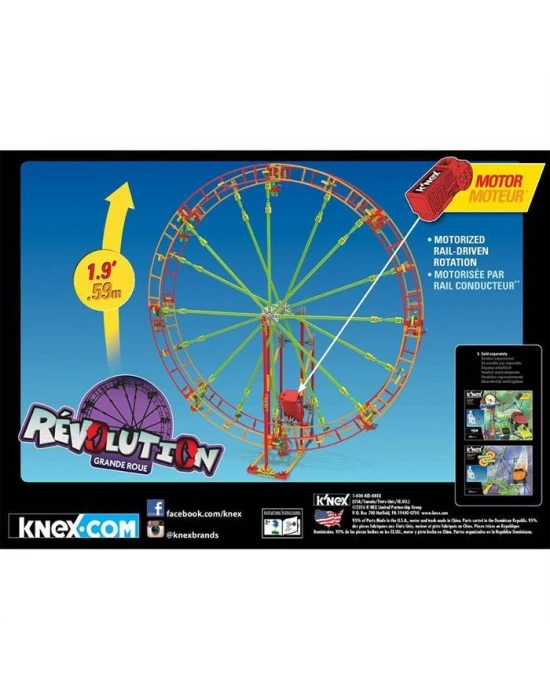 K’Nex Revolution Ferris Wheel Dönme Dolap (Motorlu) Thrill Rides