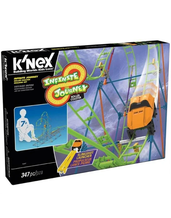 K’Nex Infinite Journey Roller Coaster Seti Thrill Rides Knex 1540
