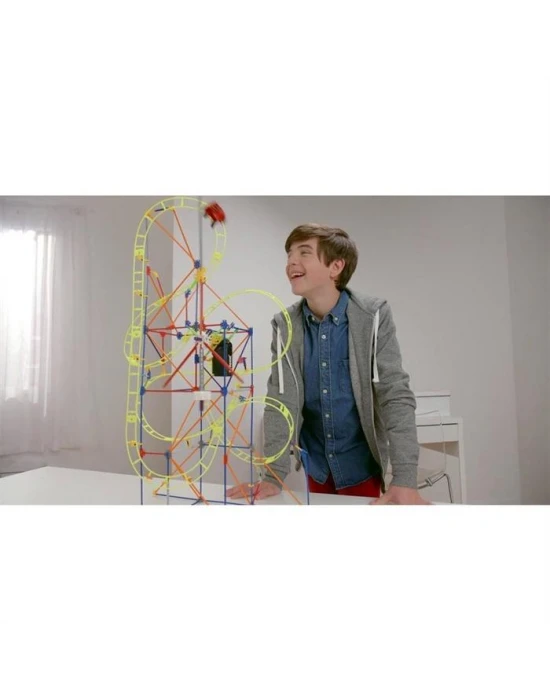 K’Nex Clock Work Roller Coaster Seti (Motorlu) Thrill Rides Knex