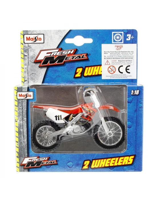 Maisto Honda CR250R 1:18 Model Motorsiklet