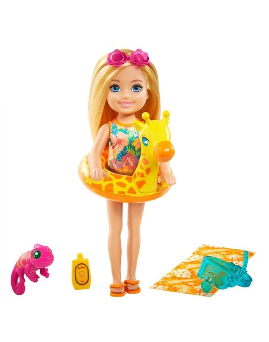 Barbie ve Chelsea Kayıp Doğum Günü Chelsea ve Hayvanları Oyun Set