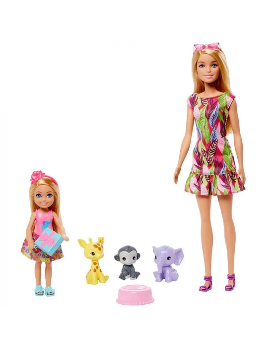 Barbie ve Chelsea Kayıp Doğum Günü Oyun Seti