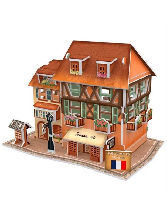 Cubic Fun 3D 31 Parça Puzzle Fransız Moda Mağazası