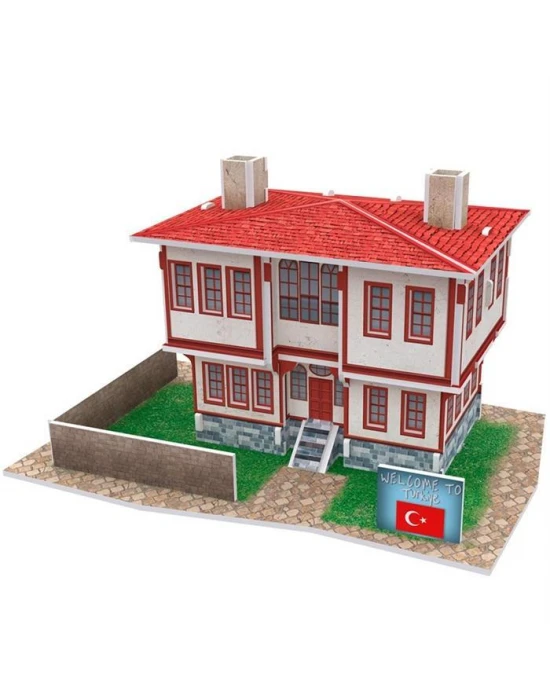 Cubic Fun 3D 26 Parça Puzzle Türk Halk Evi 1