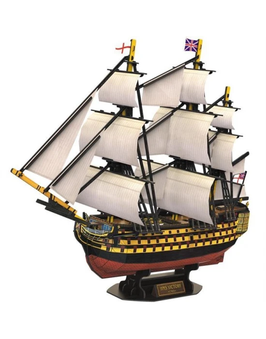 Cubic Fun 3D 189 Parça Puzzle HMS Victory Donanma Gemisi