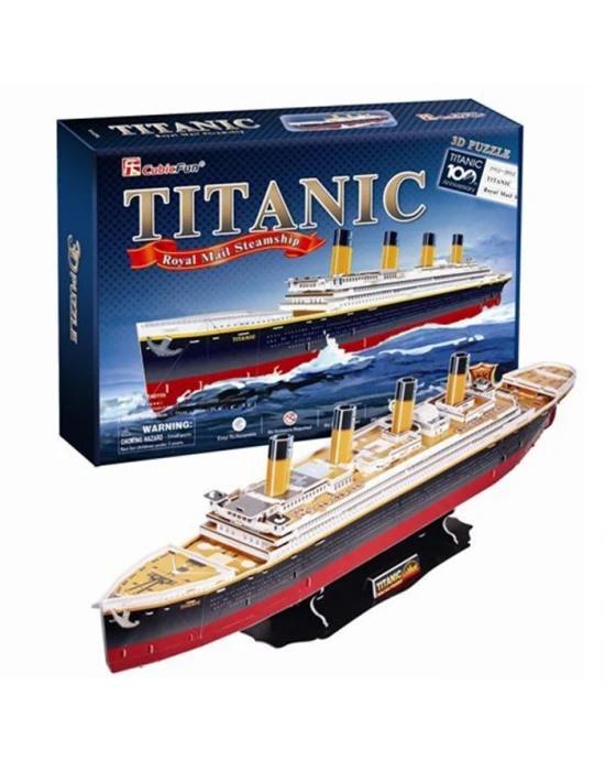 Cubic Fun 3D 113 Parça Puzzle Titanic Gemisi