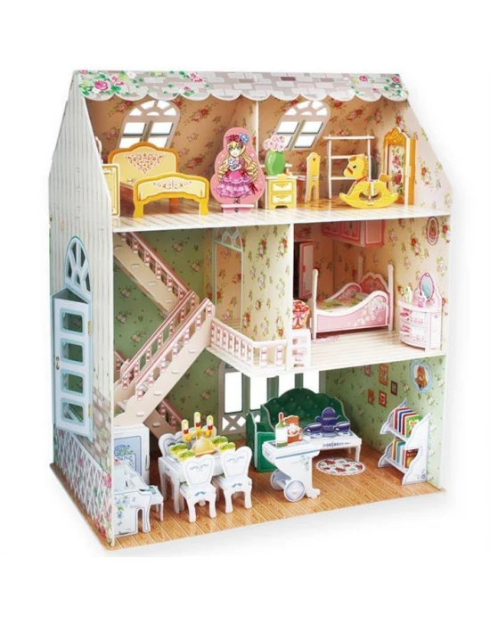 Cubic Fun 3D 160 Parça Puzzle Rüya Bebek Evi
