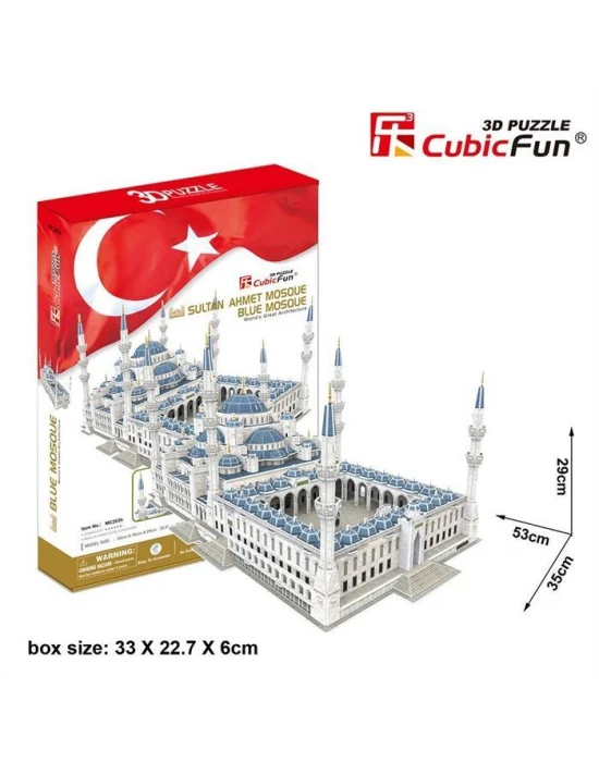 Cubic Fun 3D 321 Parça Puzzle Sultan Ahmet Camii