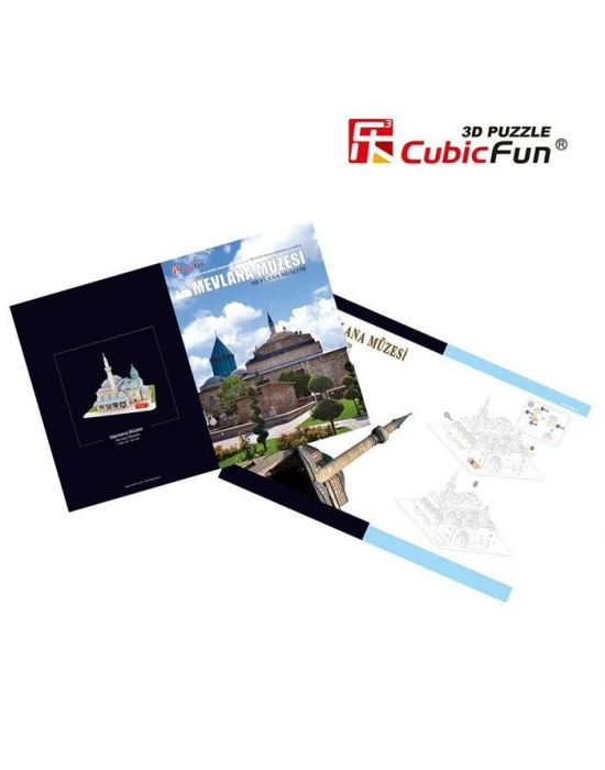 Cubic Fun 3D 116 Parça Puzzle Mevlana Türbesi
