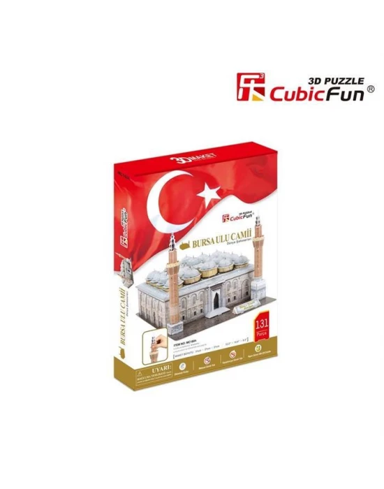 Cubic Fun 3D 131 Parça Puzzle Bursa Ulu Camii