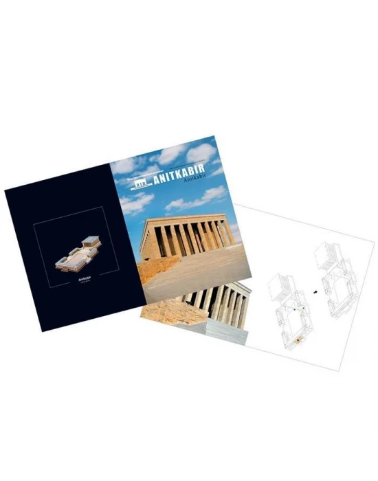 Cubic Fun 3D 59 Parça Puzzle Anıtkabir