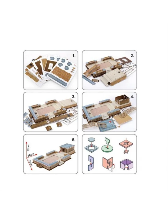 Cubic Fun 3D 59 Parça Puzzle Anıtkabir