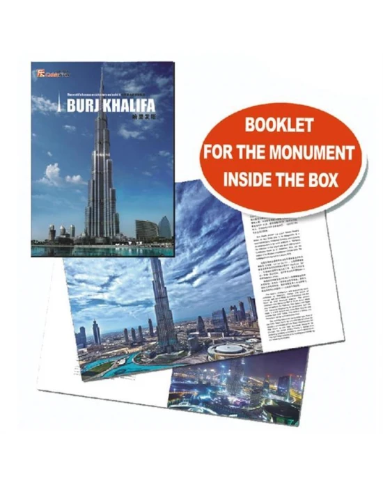 Cubic Fun 3D 136 Parça Puzzle Burç Halife Binası - Dubai