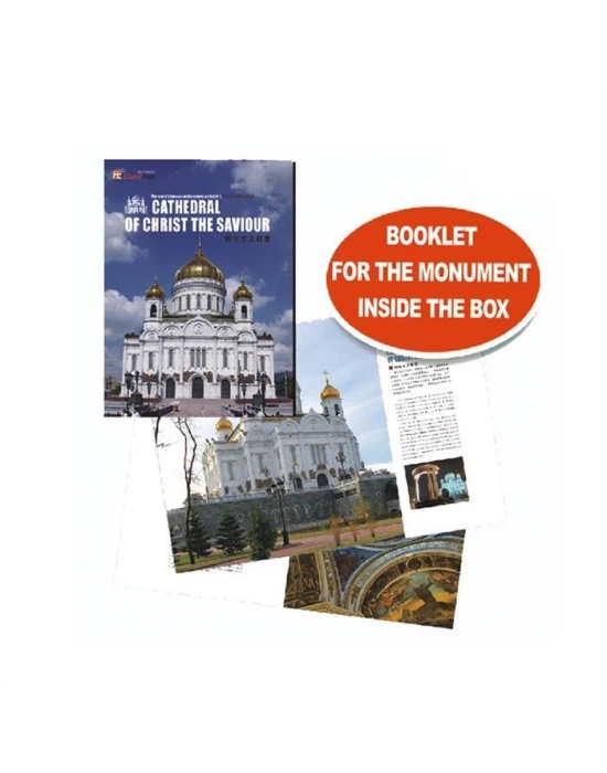 Cubic Fun 3D Puzzle 127 Parça Christ the Saviour Katedrali - Rusy