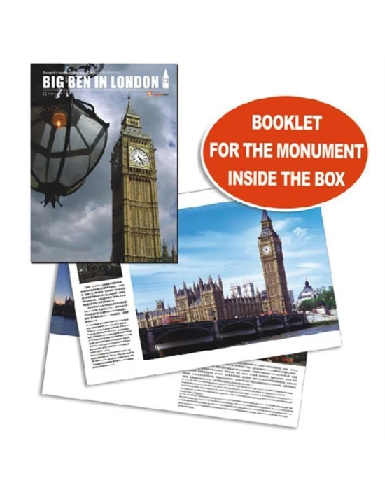 Cubic Fun 3D 117 Parça Puzzle Big Ben Saat Kulesi - İngiltere