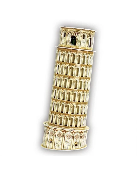 Cubic Fun 3D 13 Parça Puzzle Pisa Kulesi - İtalya