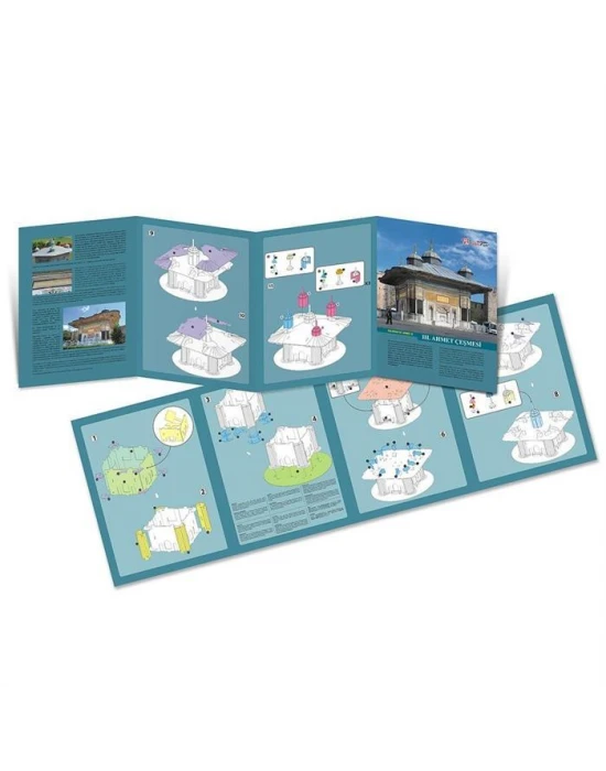 Cubic Fun 3D 73 Parça Puzzle III. Ahmet Çeşmesi