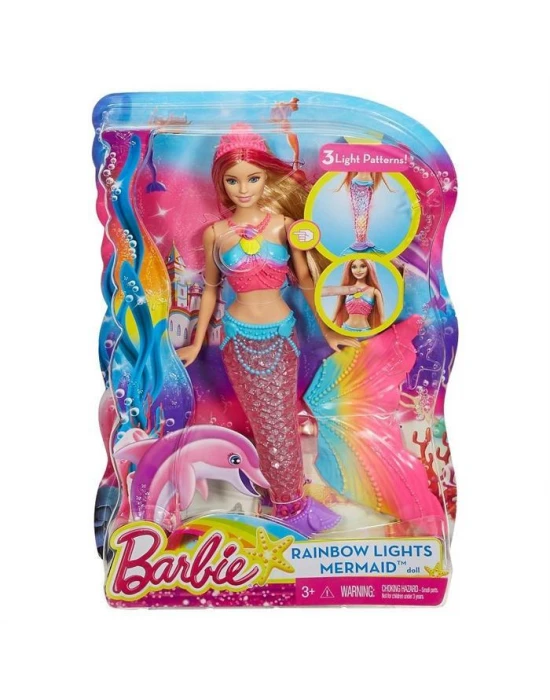 Barbie Işıltılı Gökkuşağı Denizkızı