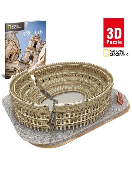 Cubic Fun National Geographic Serisi Colosseum 3D Puzzle