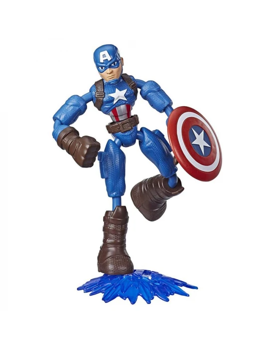 Avengers Bend & Flex Figür - Captain America