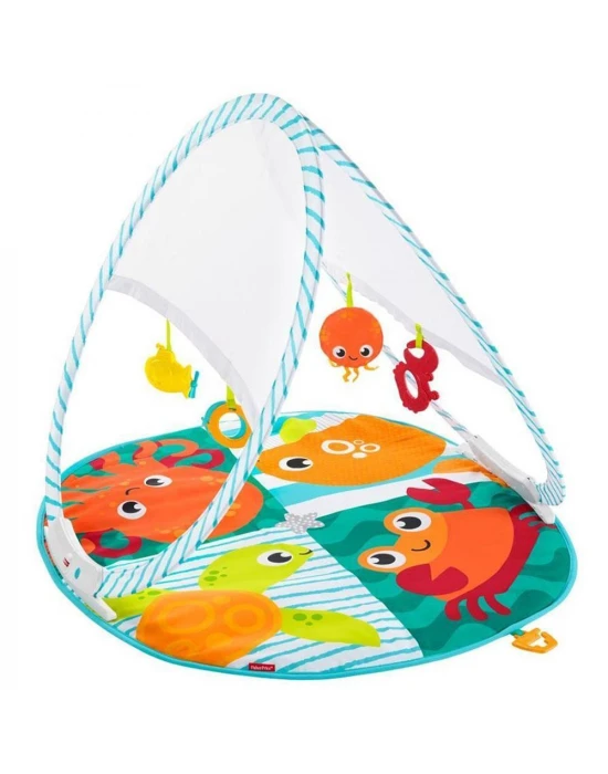 Fisher Price Renkli Dostlar Taşınabilir Jimnastik Merkezi