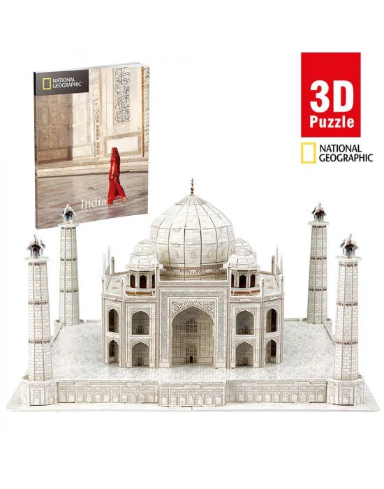 Cubic Fun National Geographic Serisi Taj Mahal 3D Puzzle