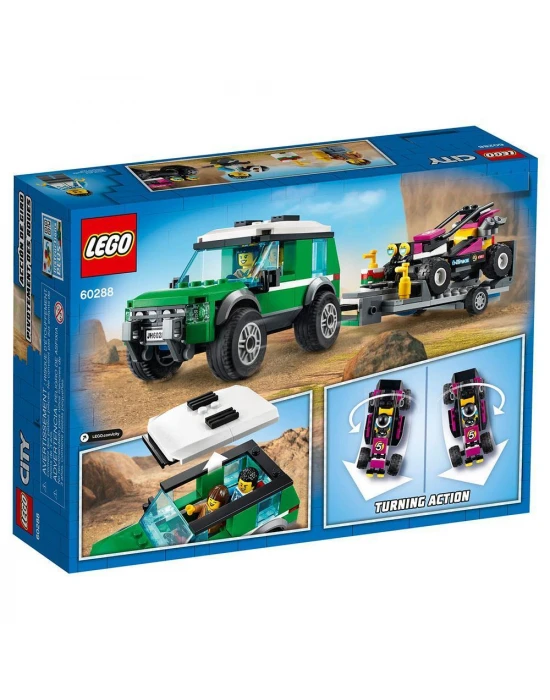 Lego City Yarış Arabası Taşıma Aracı