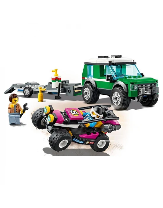 Lego City Yarış Arabası Taşıma Aracı