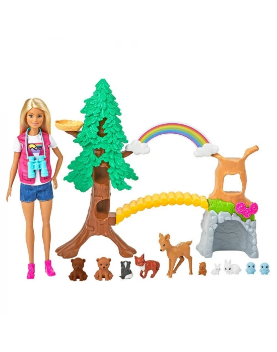 Barbie Tropikal Yaşam Rehberi Bebek ve Oyun Seti