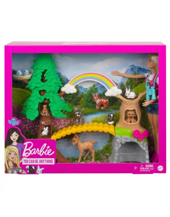 Barbie Tropikal Yaşam Rehberi Bebek ve Oyun Seti