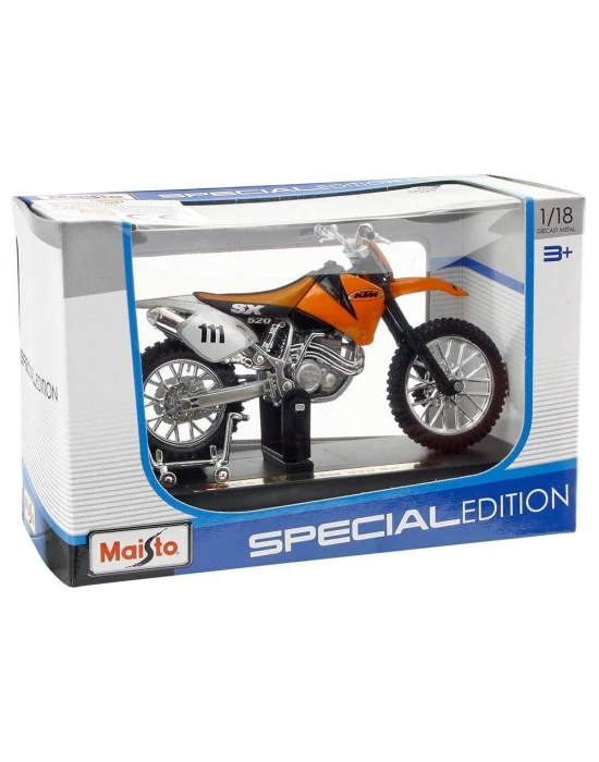 Maisto KTM 520 SX 1:18 Model Motorsiklet