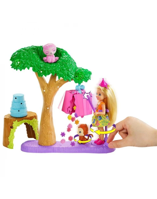 Barbie ve Chelsea Kayıp Doğum Günü Parti Eğlencesi Oyun Seti