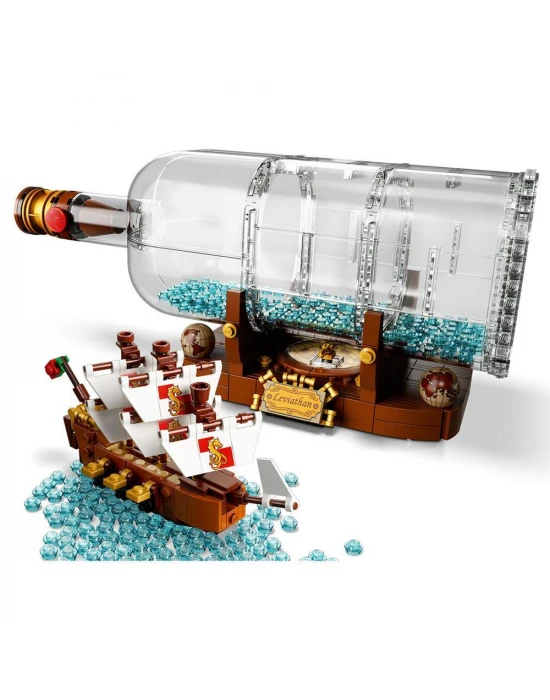 Lego Ideas Şişede Gemi Yapım Oyuncağı