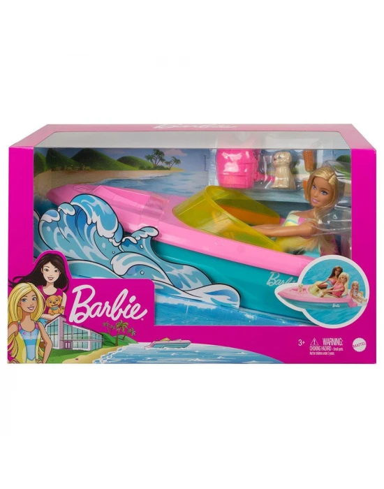 Barbie Bebek ve Teknesi Oyun Seti