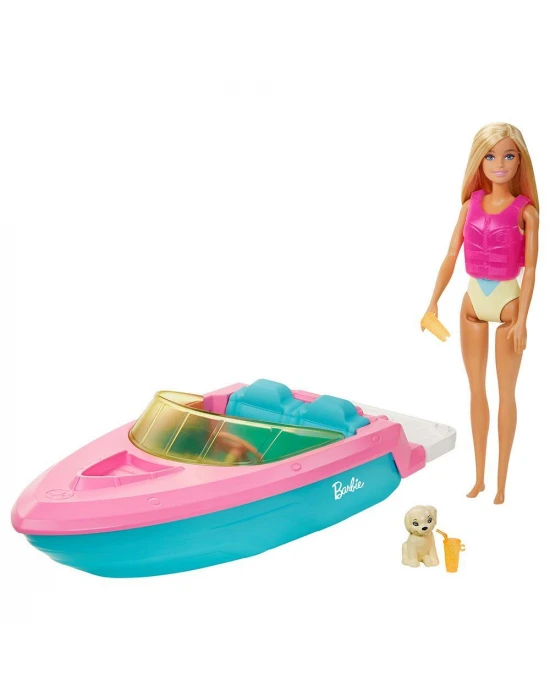 Barbie Bebek ve Teknesi Oyun Seti