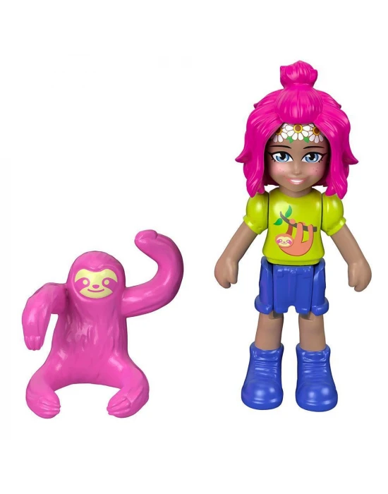 Polly Pocket Çift Taraflı Eğlence Micro Oyun Setleri - Tembel Hay