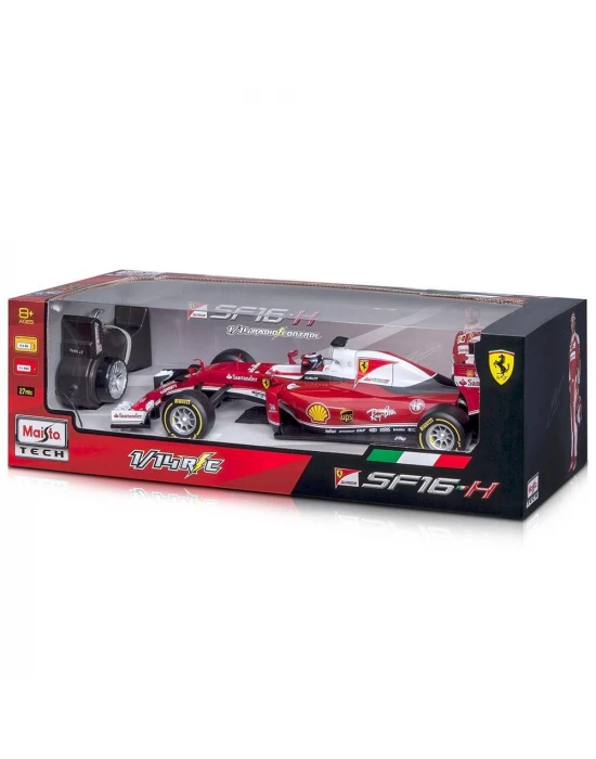 Maisto 1:14 Ferrari F1 SF16-H Kimi Raikkönen Uzaktan Kumandalı Ar