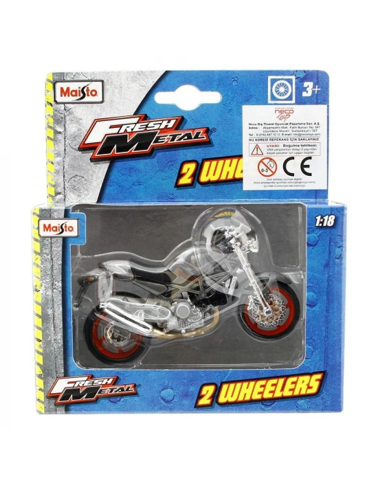 Maisto Ducati Monster S4 1:18 Model Motorsiklet