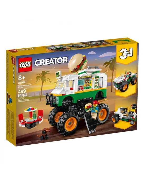 Lego Creator Canavar Hamburger Kamyonu