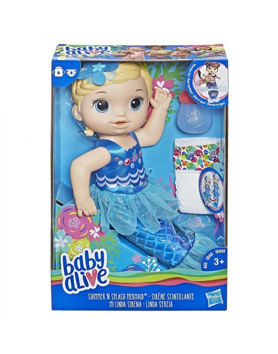Baby Alive Deniz Kızı Bebeğim - Sarışın