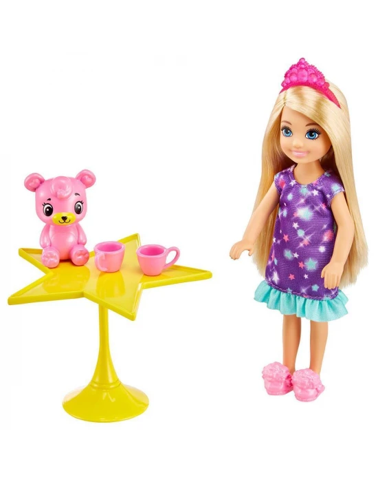 Barbie Dreamtopia Chelsea ve Eğlenceli Dünyası Oyun Seti GTF50